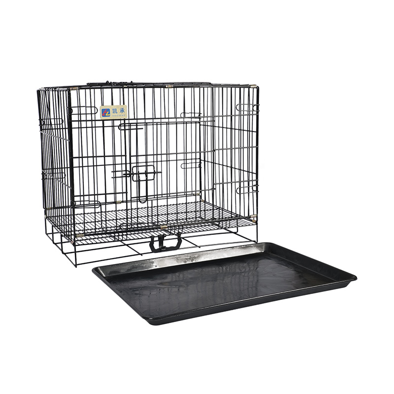 Yavrular için metal katlanabilir köpek sandığı
