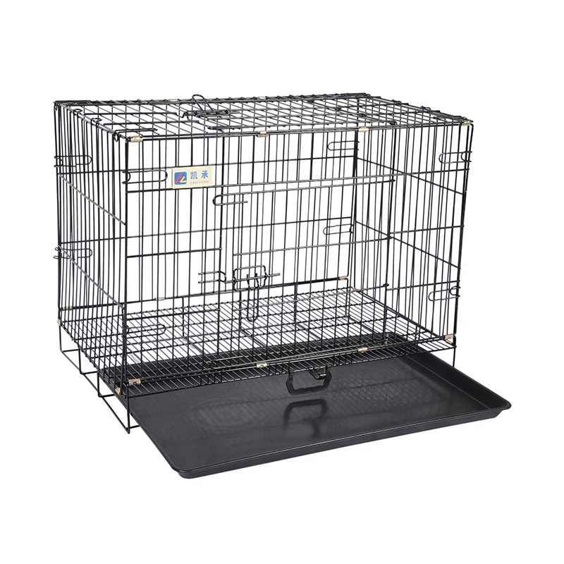 Yavrular için metal katlanabilir köpek sandığı