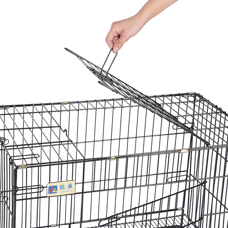 Yavrular için metal katlanabilir köpek sandığı