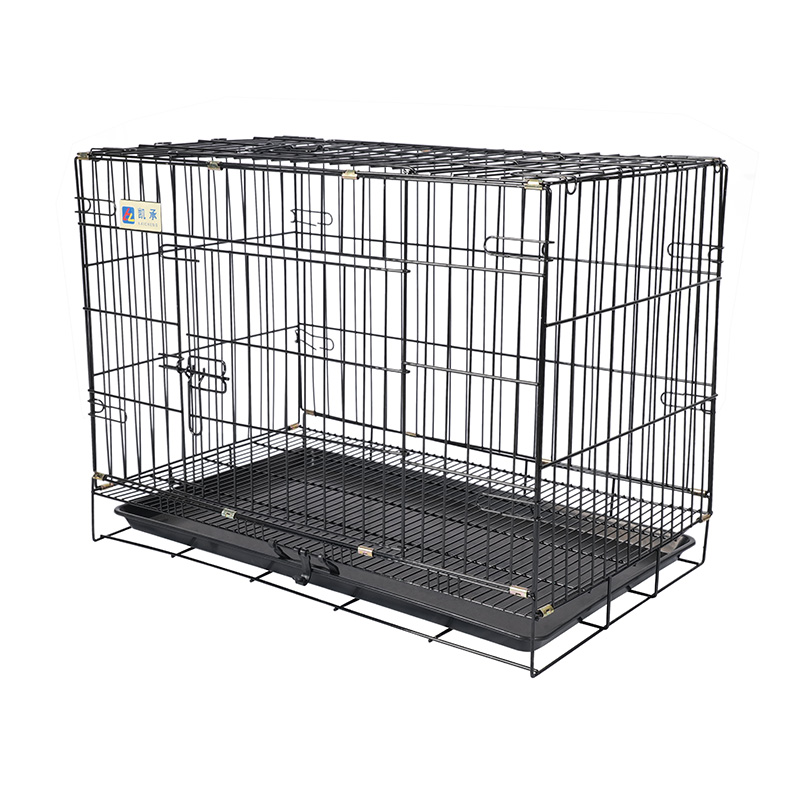 Yavrular için metal katlanabilir köpek sandığı