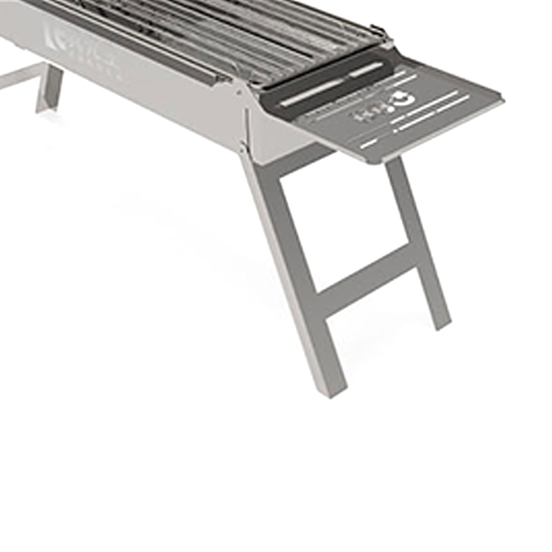 Açık piknik büyük 304 paslanmaz çelik barbekü ızgarası